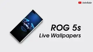 Asus Rog 5s Live Wallpapers for any Android - ROG - @Andro_Radar
