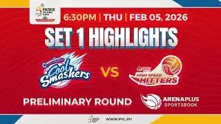 Creamline vs. PLDT - 1st Set Highlights