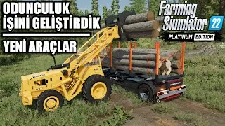ODUNCULUKTA İYİ PARA VAR // YENİ VOLVO EKİPMANLAR | SILVERRUN MAP #2 | FS22 !!