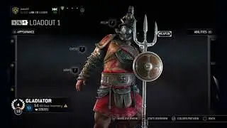 For honor season 3 gladiator gear and weapons