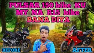 Pulsar 150 Bike Repair Vlog ￼Video #india #andhrapradesh #kadapa #bike #repairing #smart #sameer