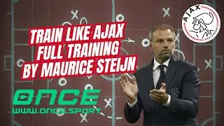 Train Like Ajax 🔥 | Full Training: Warm Up, Passing & Games