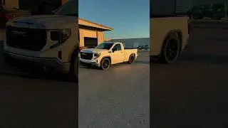 2024 GMC Sierra installed 3/5 IHC SUSPENSION Lowering Kit W/ Helper Bags