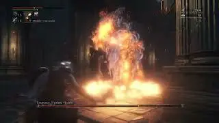 Bloodborne: Laurence, the First Vicar DLC bossfight