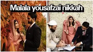 Malala yousafzai got married nikkah ceremony#malalayousufzai #video #vrialvideo #video