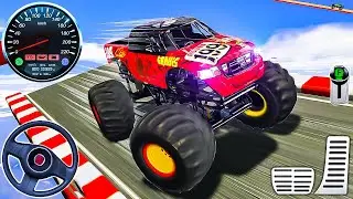 Monster Truck Mega Ramp Extreme Racing - US Monster Truck Driving 3D - Android Gameplay 2024
