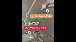 Singapore : sentosa Imbiah station