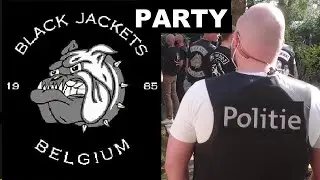 IMPRESSIVE CLUB OPENING PARTY OF BLACK JACKETS BELGIUM: CHAPTER WHITE BULL