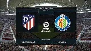 PES 2019 | Atletico Madrid vs Getafe | Full Match | All Goals HD | Gameplay PC