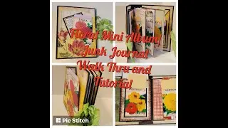 Mini Album Junk Journal  Made with Cards and Envelopes Tutorial (ft) Plymouth Cards