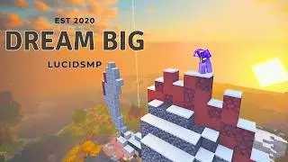 What did we Build? Minecraft SMP Progress Video (Eight Months LucidSMP)