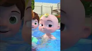 Learn to Swim with JJ! 🌊 #cocomelon #swimming #learning