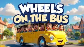 Wheels on the Bus | @littlekidshubb | Nursery Rhymes & Kids Songs
