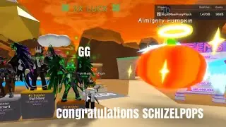 GG to The KING of BGS (SCHIZELPOPS GAMING)