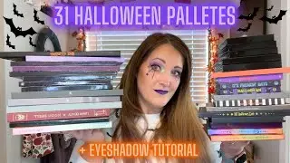 My Favorite Halloween Eyeshadow Palettes | GRWM