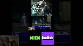 FF7 No Upgrades: Rufus EXTRACTED!! Starter Gear ONLY #retrogaming #gaming #finalfantasy