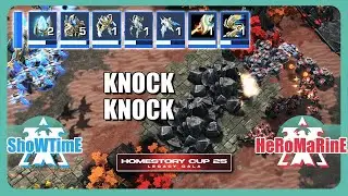 Saved by the Rocks - ShoWTimE vs HeRoMaRinE (PvT) - HSC25 | StarCraft 2