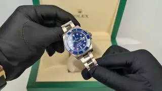 Rolex Submariner Smurf 116619LB Stock ID 905-JT