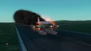 Douglas DC-3 Seaplane Dual Engine Fire at Wynyard Airport