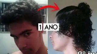 +1 ANO (12 MESES) - Deixando o CABELO CACHEADO 3A/3B Crescer!!! / (+1 YEAR) HAIR GROWHT!