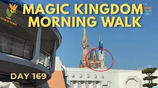 🔴 LIVE: Morning &mdash; Calm Disney World Walk & Opening Show | Day 169 | #TDWSS