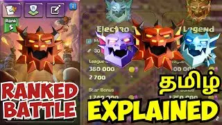 Ranked Mode Explained | Detail Explanation of Rank Mode #clashofclans #tamil