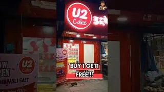 BUY 1 CAKE 🍰GET 1 FREE  #shorts #youtubeshorts #shortsvideo #viral  #pathan #sharukhkhan