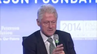 Clinton on addressing inequality, foreign policy challenges