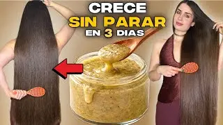 CRECE TU PELO EN DÍAS COMO LOCO Y NACE PELO NUEVO! ADÍOS ALOPECIA