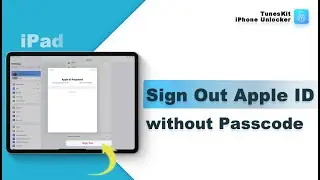 How to Sign Out Apple ID on iPad without Passcode -- supported iOS 18