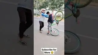 😂O Bete Moj kar Di 🤣#Shorts #shortsvideo  #mtb# cyclestunt  #Furiousriders