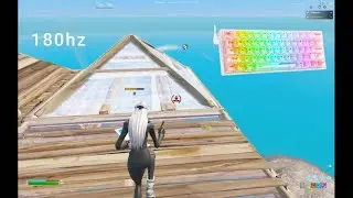 Redragon fizz ASMR 🏆1v1 BuildFights 😴 Satisfying Keyboard Fortnite