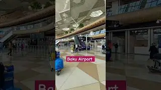 Heydar Aliyev International Airport #azerbaijan #baku