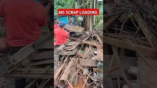 MS SCRAP LOADING YARD #msscrap #scrapyard