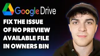 How to Fix the Issue of No Preview Available File is in Owners Bin on Google Drive (Full 2025 Guide)