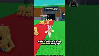 Final Army Of Baby Brainrots In Steal A Brainrot 😭 #stealabrainrot #roblox #usa