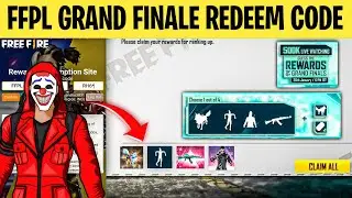 FFPL Grand Finale Redeem Code Rewards | FFPL 500K Live Watching Rewards | FFPL Grand Finals Rewards