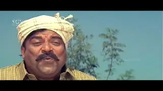 Doddanna Struggling to Feed Kid Comedy Scene | Nagma | Ravimama Kannada Movie