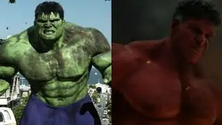 Hulk vs Red Hulk (Eric Bana vs Harrison Ford)