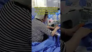 Efficient Isolation Gown Making - Woozon Healthcare #ppe #nonwoven #factory #surgicalgown #odm