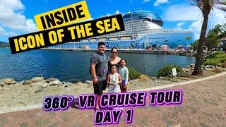 Step Inside the World&rsquo;s Largest Cruise Ship in 360&deg; VR | Icon of the Seas Tour  | Day 1