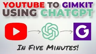 Create a Gimkit from a YouTube video in 5 MINUTES!