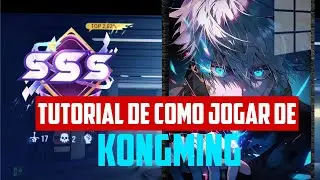 Tutorial de como jogar de  kongming#hok#honorofkings 