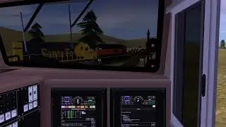 BNSF H1 C44-9W meets the ATSF SD40-2