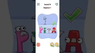 Level 4 Alphabet DOP Gameplay #shorts #alphabet #dop