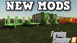 NEW LOW LOADER | NEW MODS SHOWCASE..... APRIL 15 2020 | Farming Simulator 19