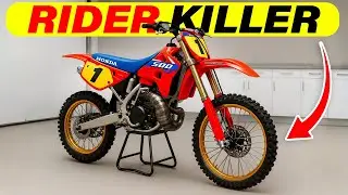 ШОКИРУЮЩАЯ правда о двухтактном мотоцикле Honda CR500R (ручная граната)