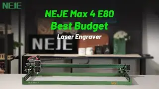 Лучший лазерный станок для резки и гравировки по дереву 2026 года | NEJE Max4 V2 | Лазерный стано...