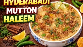 Hyderabadi Mutton Haleem Ramzan Special Recipe in cooker Super Easy 🤤👌