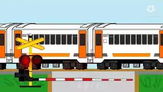 Animasi Sepur - Hunting Kereta/Trainsspoting di Perlintasan sebidang